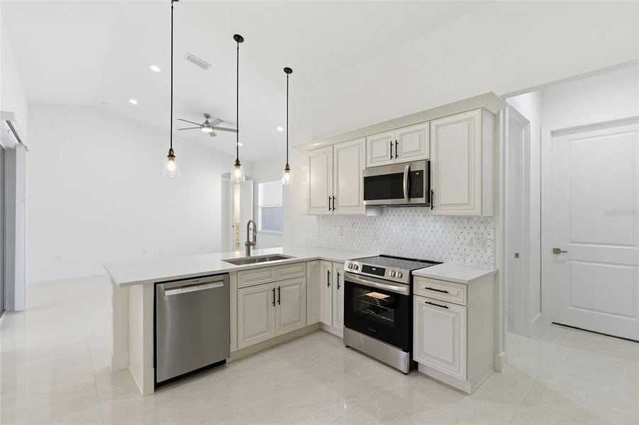 Furnished interior view inside a new home in , Port Charlotte (Image 6).
