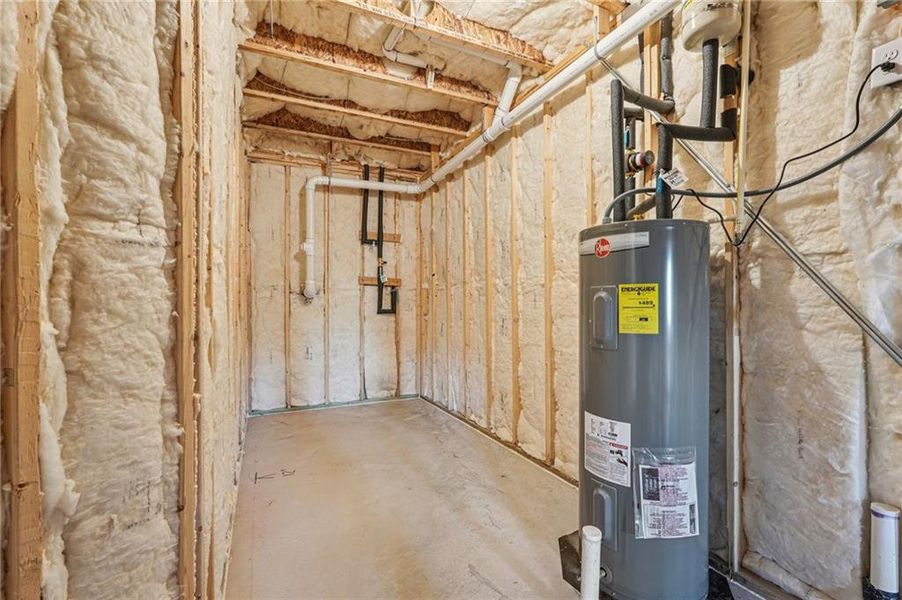 In-progress construction of a new home in Millcroft Townhomes, Buford, GA (Image 47). In-progress construction of a new home in Millcroft Townhomes, Buford, GA (Image 47).