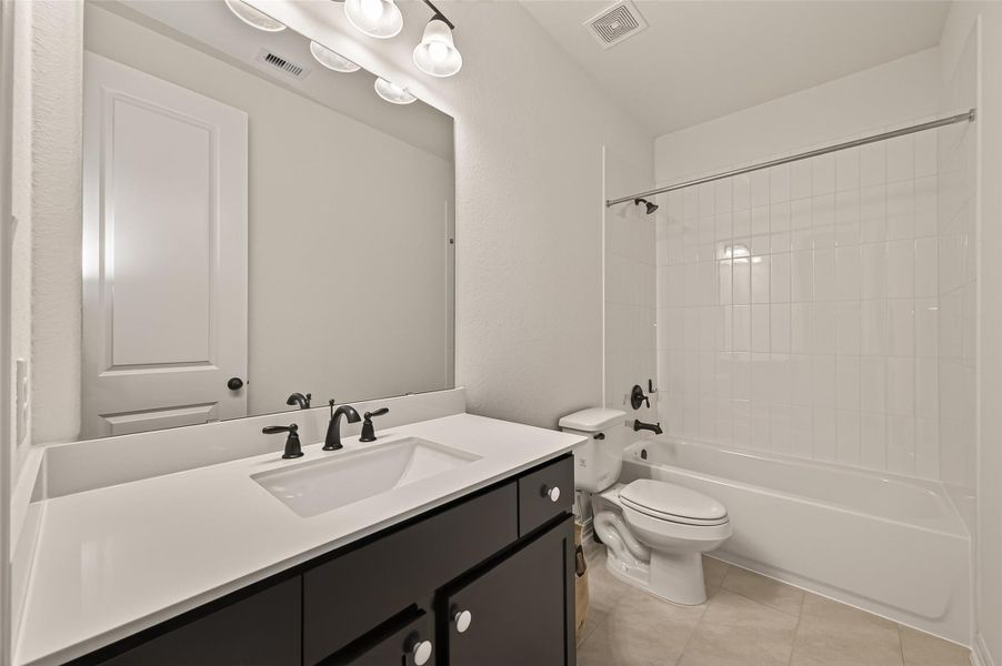 Furnished interior view inside a new home in , Houston (Image 17).