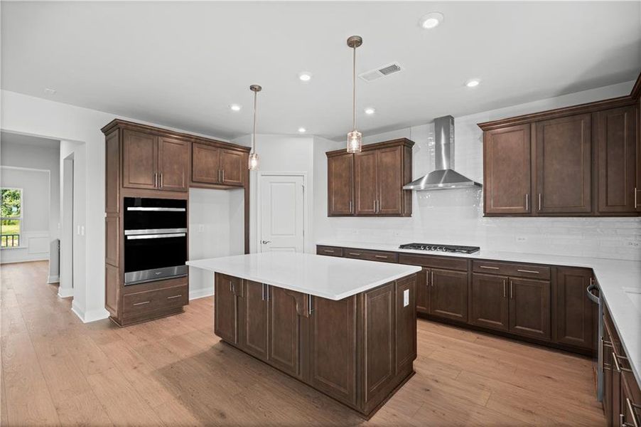 Furnished interior view inside a new home in Reunion, Flowery Branch (Image 3).