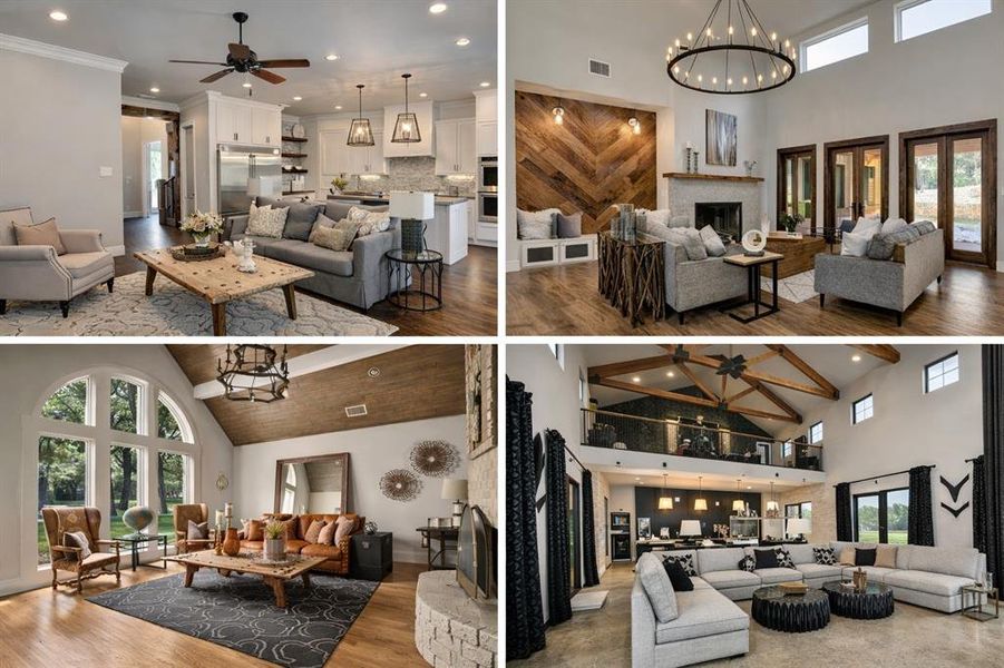 Furnished interior view inside a new home in , Mabank (Image 5). Furnished interior view inside a new home in , Mabank (Image 5).