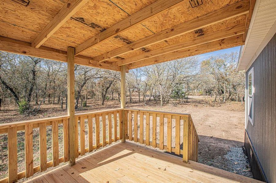 Exterior details and patio area of a home in , Montague (Image 24).