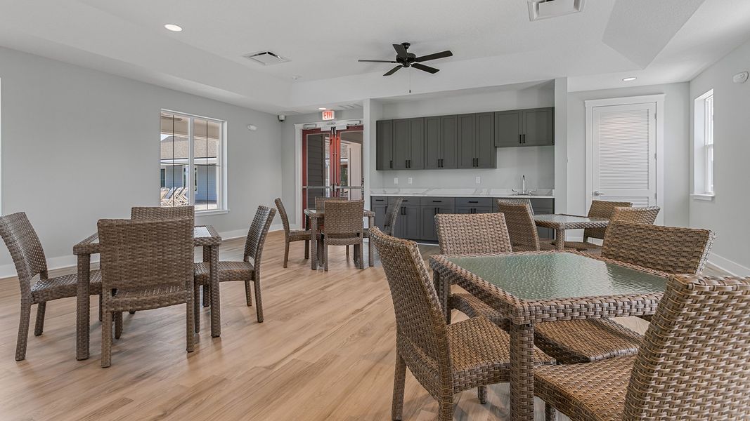 Representative furnished interior of a home built from the Archer by D.R. Horton in Copes Landing, Jacksonville (Image 6).