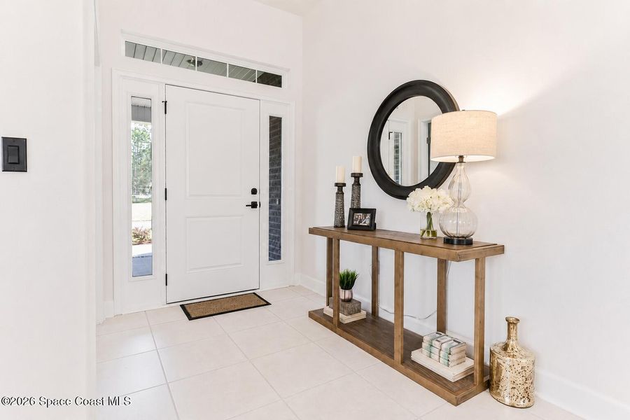 Furnished interior view inside a new home in Palm Bay, Palm Bay (Image 3). Furnished interior view inside a new home in Palm Bay, Palm Bay (Image 3).