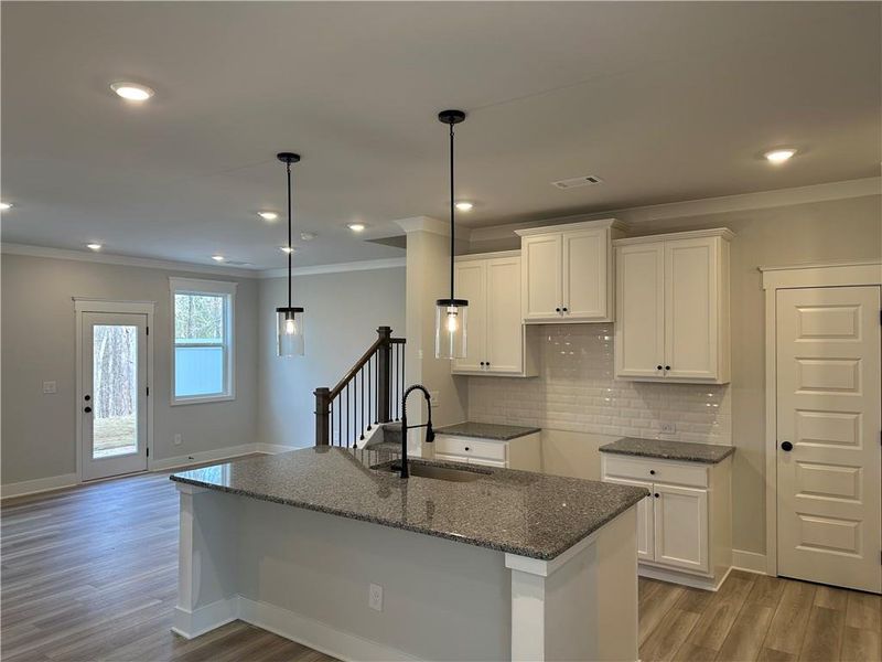 Furnished interior view inside a new home in Millstone at Mundy Mill, Gainesville (Image 5).