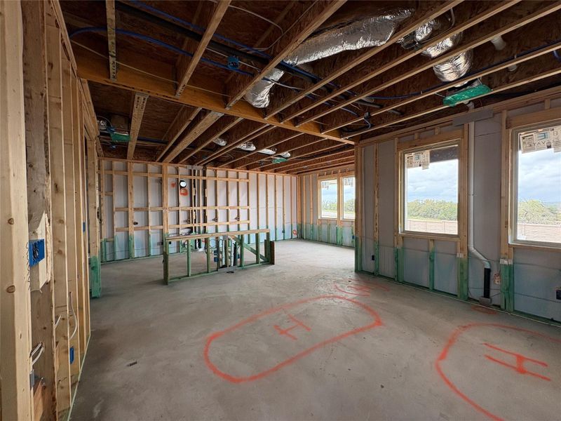 In-progress construction of a new home in Cannon Ranch, Dripping Springs, TX (Image 11).