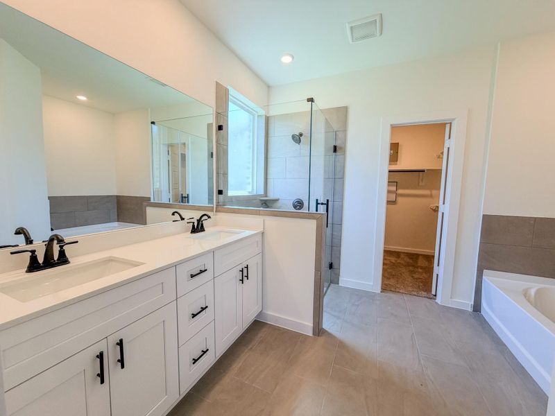 Furnished interior view inside a new home in Foxtail Palms, Manvel (Image 7).