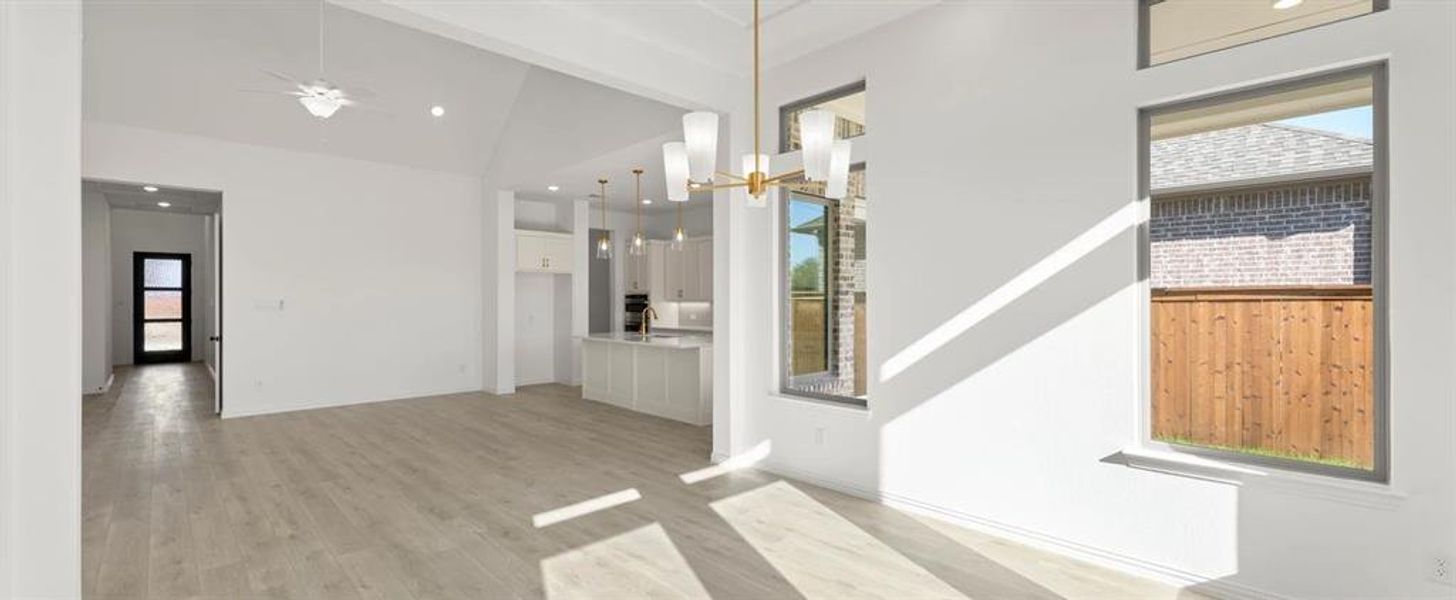 Open Kitchen-Living-Dining Room