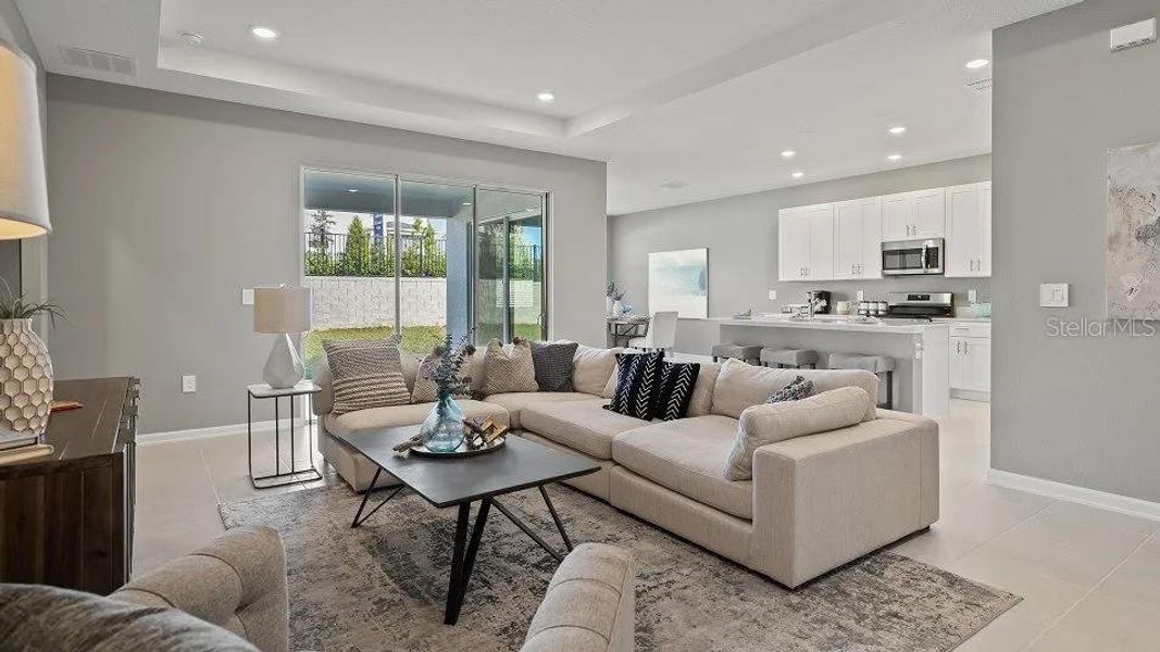Furnished interior view inside a new home in , Apopka (Image 8). Furnished interior view inside a new home in , Apopka (Image 8).