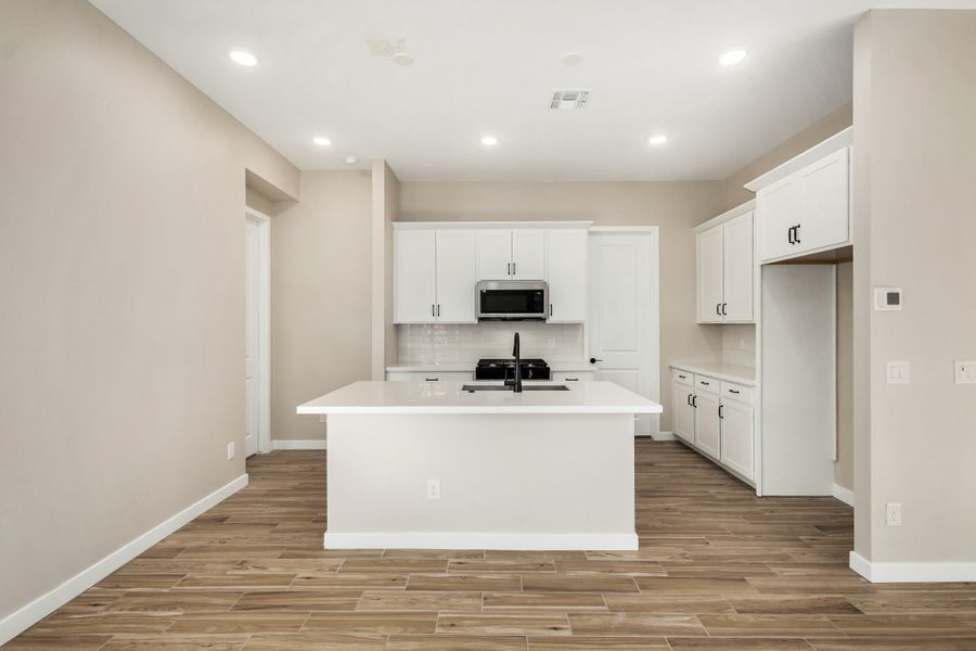 Furnished interior view inside a new home in Mira Vista at Victory, Buckeye (Image 3).