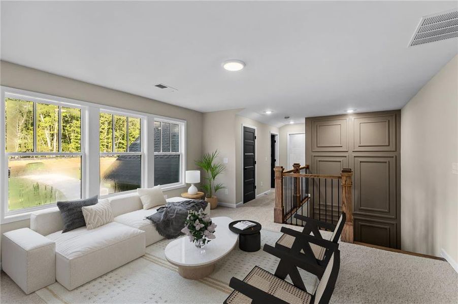 Furnished interior view inside a new home in Liberty Station, Bremen (Image 9).