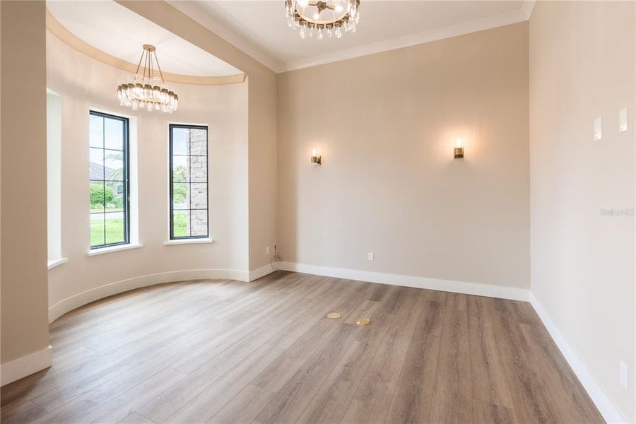 Office/Study to the left upon entry.