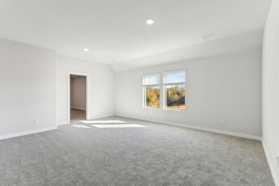 Game Room in the Wimbledon home plan by Trophy Signature Homes – REPRESENTATIVE PHOTO