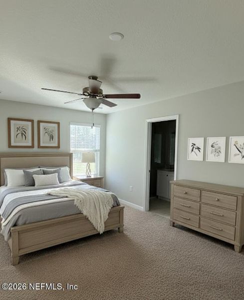 Furnished interior view inside a new home in , Jacksonville (Image 4).