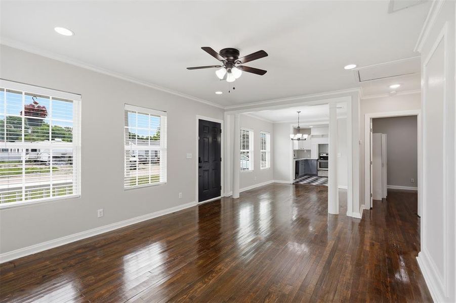 Spacious, unfurnished interior of a new home in , Azle (Image 12).