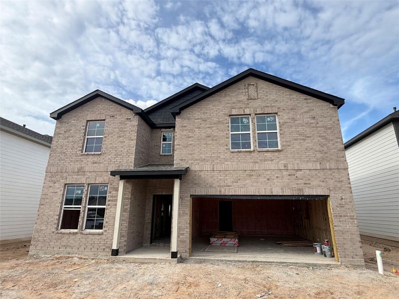 In-progress construction of a new home in Magnolia Springs, Montgomery, TX (Image 21).