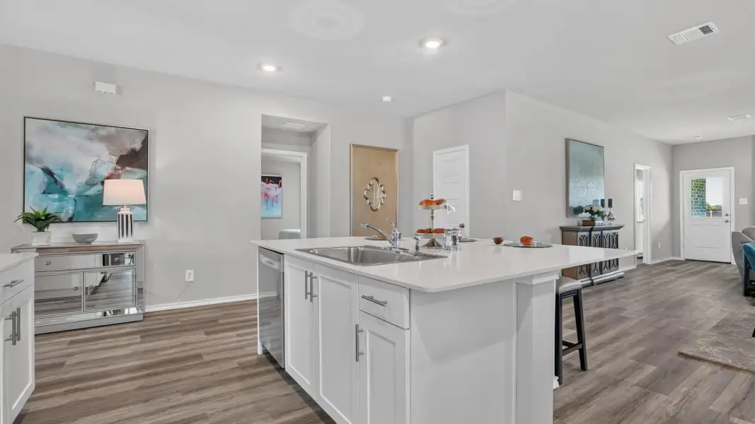 Furnished interior view inside a new home in Valley Brook, Fort Worth (Image 5).