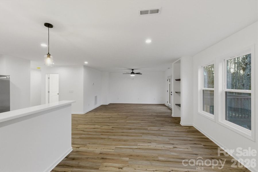 Spacious, unfurnished interior of a new home in , Hickory (Image 17).