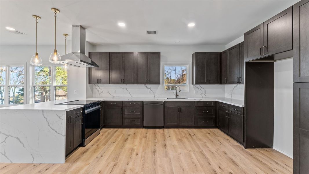 Furnished interior view inside a new home in , Livingston (Image 5).