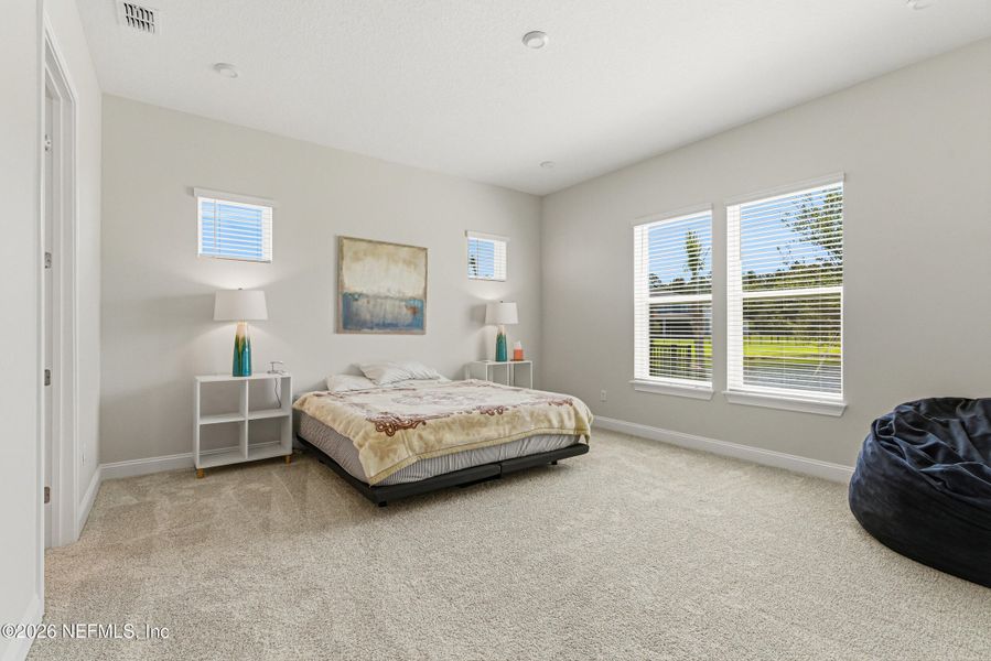 Furnished interior view inside a new home in RiverTown, St. Johns (Image 16).