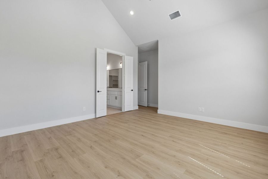 Spacious, unfurnished interior of a new home in Painted Tree Woodland West, McKinney (Image 18). Spacious, unfurnished interior of a new home in Painted Tree Woodland West, McKinney (Image 18).