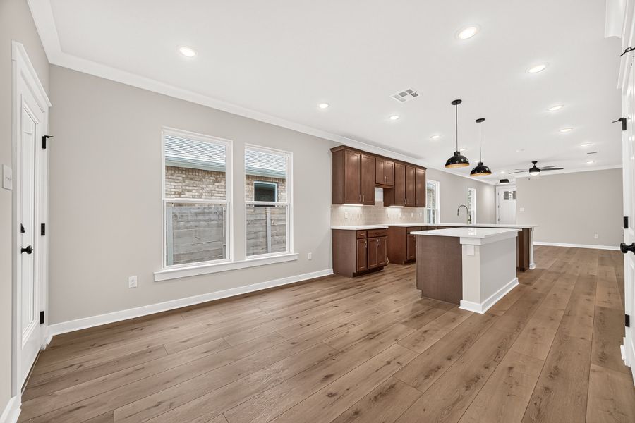 Furnished interior view inside a new home in Two Step Farm, Montgomery (Image 6).