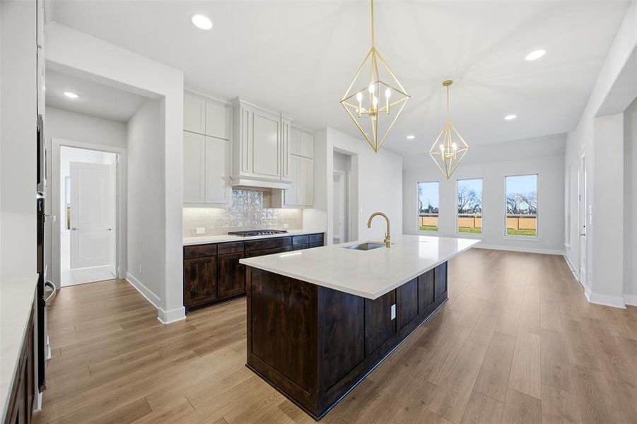 Furnished interior view inside a new home in Levante - 1 Acre Lots, Waxahachie (Image 12).