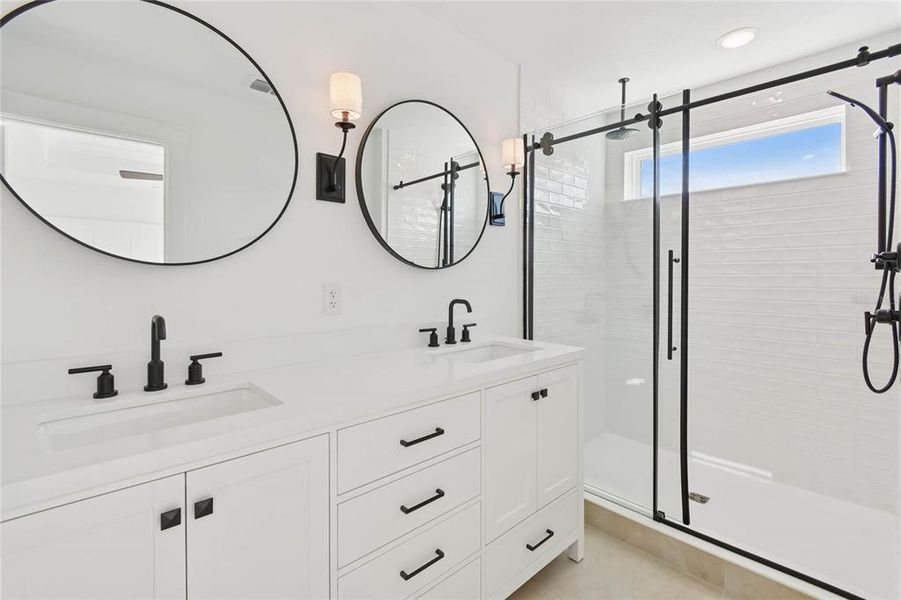 Furnished interior view inside a new home in Townes at Northlake, Oviedo (Image 10).
