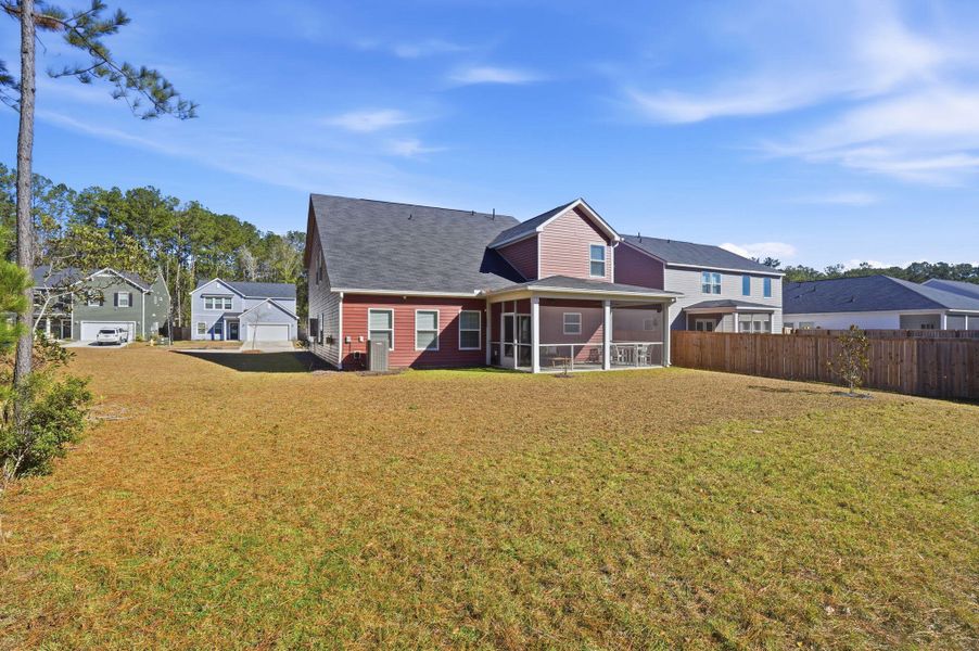 Exterior details and patio area of a home in , Summerville (Image 4). Exterior details and patio area of a home in , Summerville (Image 4).