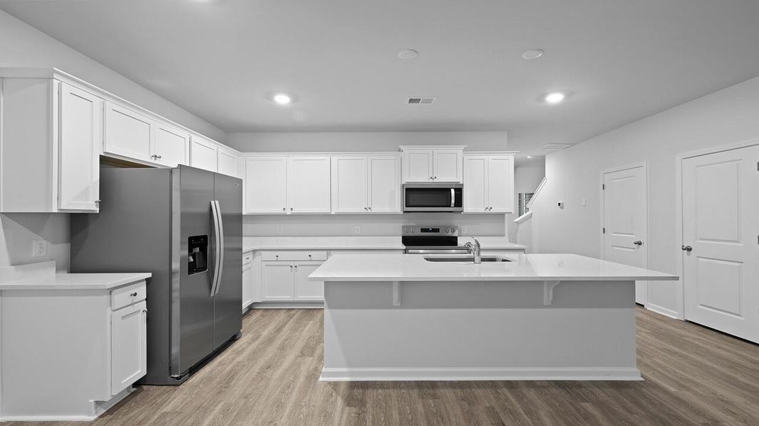 Furnished interior view inside a new home in Garbon Fields, Summerville (Image 16).
