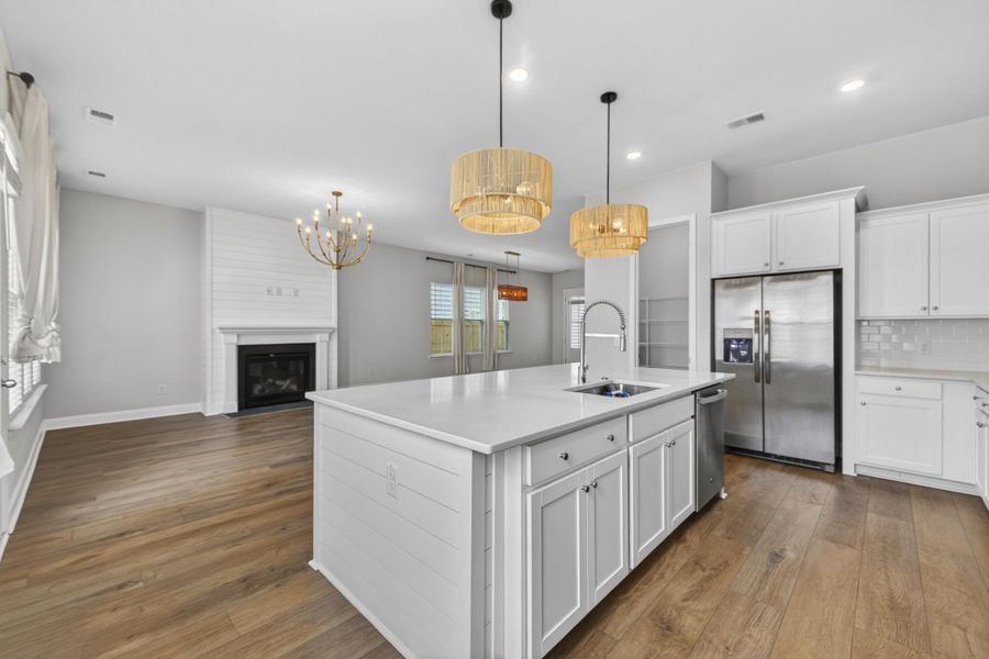 Furnished interior view inside a new home in , Summerville (Image 12).