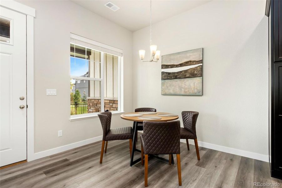 Furnished interior view inside a new home in , Loveland (Image 2).