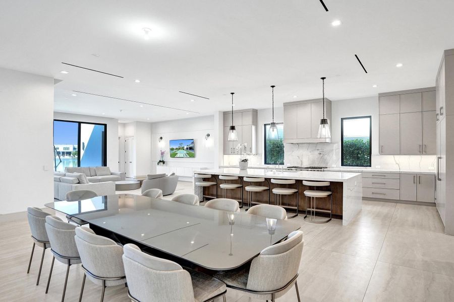 Furnished interior view inside a new home in , Sea Ranch Lakes (Image 11). Furnished interior view inside a new home in , Sea Ranch Lakes (Image 11).