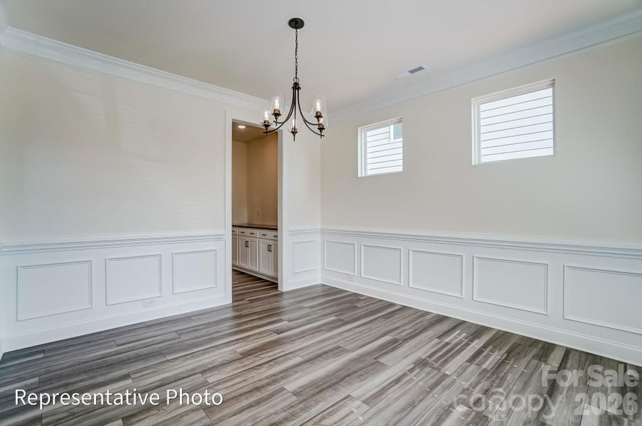 Spacious, unfurnished interior of a new home in Waterford Commons, Rock Hill (Image 11).