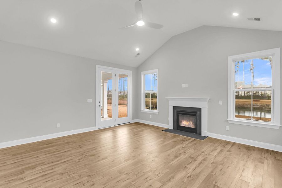 Spacious, unfurnished interior of a new home in Cherrywood Estates, Summerville (Image 19). Spacious, unfurnished interior of a new home in Cherrywood Estates, Summerville (Image 19).