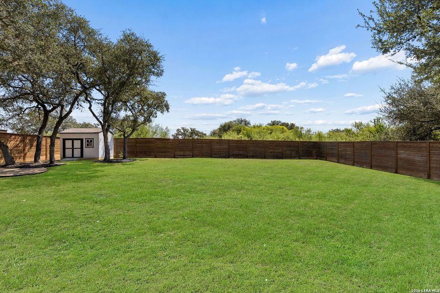 Exterior details and patio area of a home in , Leon Valley (Image 32).