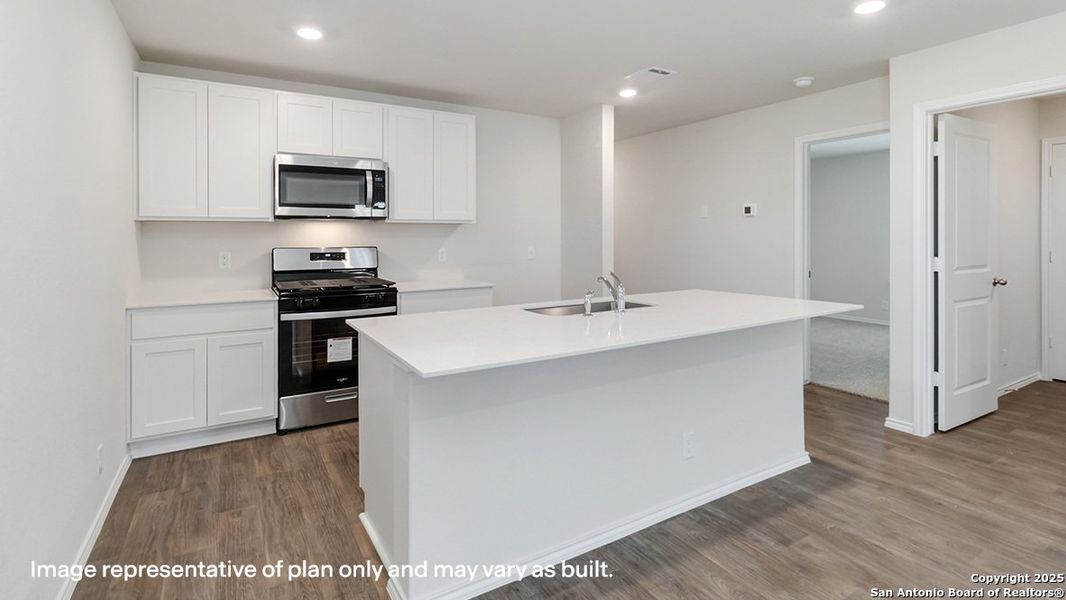 Furnished interior view inside a new home in Riverstone at Westpointe, San Antonio (Image 7).