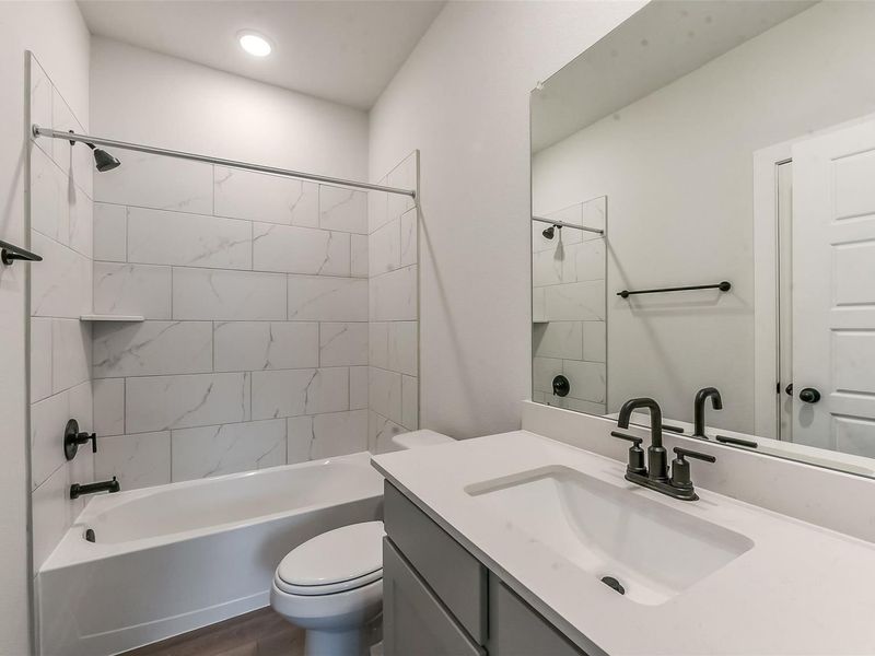 Furnished interior view inside a new home in Sundance Cove, Crosby (Image 14).