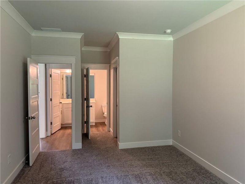 Spacious, unfurnished interior of a new home in Rosewood Lake Estates, Hoschton (Image 14). Spacious, unfurnished interior of a new home in Rosewood Lake Estates, Hoschton (Image 14).