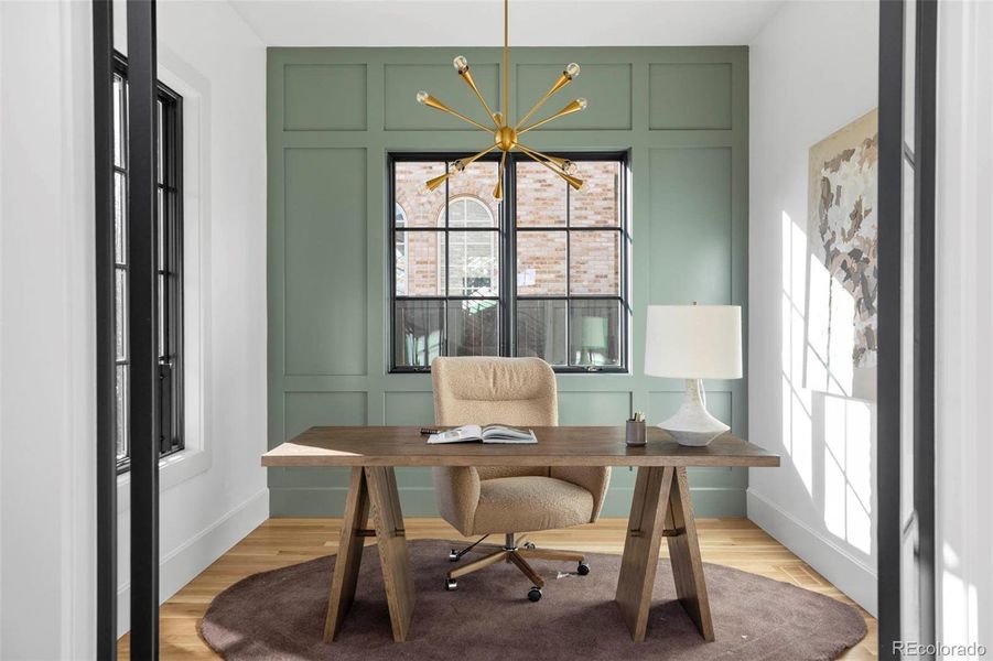 Furnished interior view inside a new home in , Denver (Image 5).