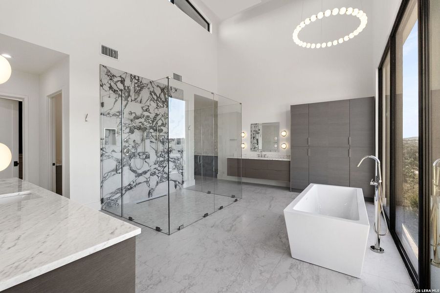 Furnished interior view inside a new home in , Boerne (Image 13).