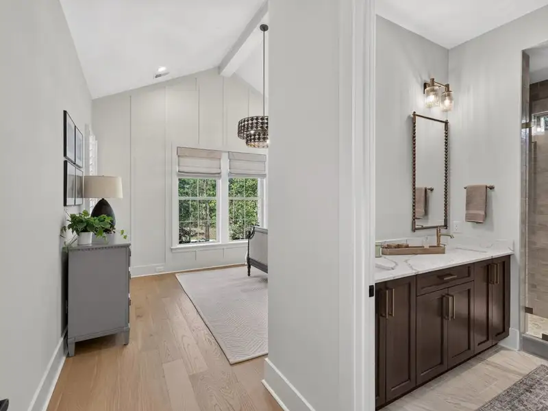 Representative furnished interior of a home built from the Montecito Ranch by Classica Homes in Riverchase Estates, Lancaster (Image 27).