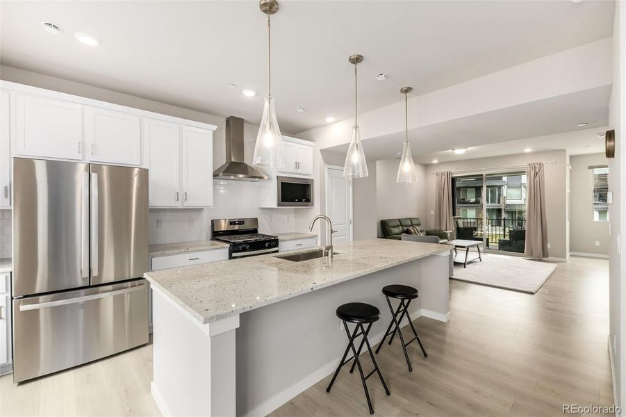 Furnished interior view inside a new home in , Broomfield (Image 32).