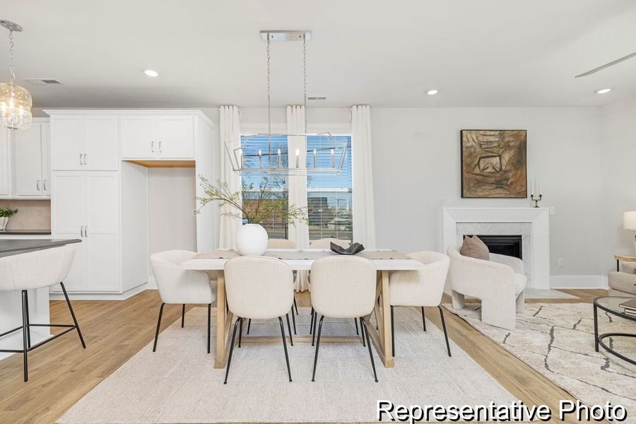 Furnished interior view inside a new home in Colvin Park, Rock Hill (Image 5). Furnished interior view inside a new home in Colvin Park, Rock Hill (Image 5).