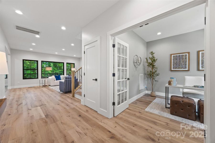 Furnished interior view inside a new home in , Belmont (Image 11). Furnished interior view inside a new home in , Belmont (Image 11).