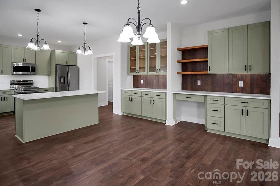 Furnished interior view inside a new home in , Shelby (Image 7).
