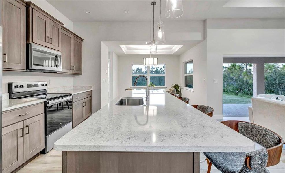 Furnished interior view inside a new home in , Port Charlotte (Image 11).