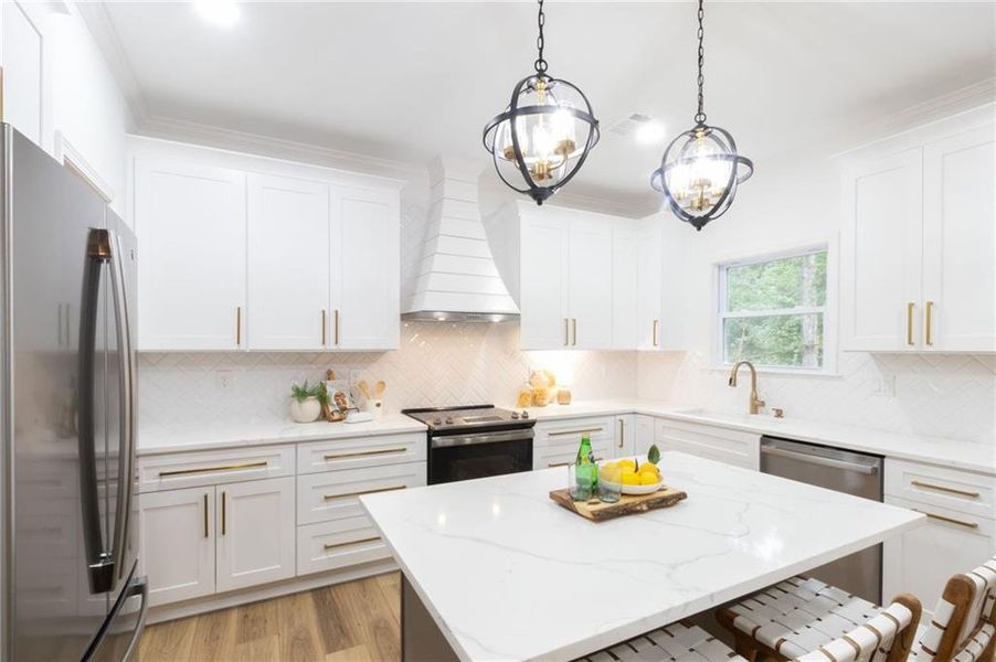 Furnished interior view inside a new home in , Snellville (Image 4).