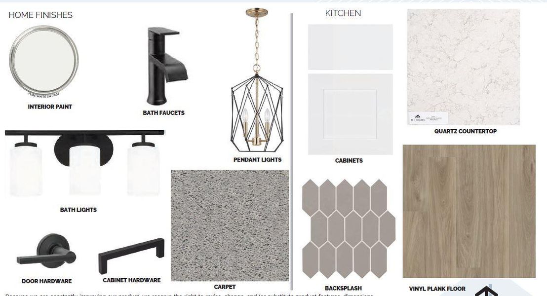 Sample of building materials used in homes in Edgewood, Leander (Image 35).