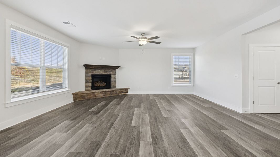 Spacious, unfurnished interior of a new home in Edgewood Estates, Piedmont (Image 17). Spacious, unfurnished interior of a new home in Edgewood Estates, Piedmont (Image 17).